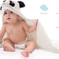 Hiphop Panda Bamboo Hooded Baby Towel - Soft Hooded Bath Towel For Babie, Toddler,Infant, Perfect For Boy And Girl (Panda, 30 X