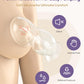 Nuliie 2Pcs Silicone Manual Breast Pump With Leak-Proof Lid & Suction Cup, 4Oz/120Ml Bpa-Free, Wearable Hand Pump Breastmilk, Br