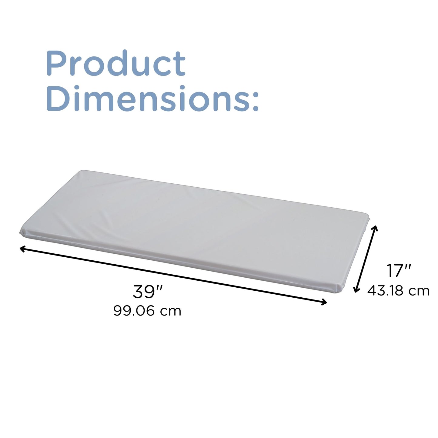 Childrens Factory Waterproof Baby Changing Pad, Diaper Changing Mat for Babies and Toddlers, Soft and Easy to Clean