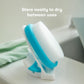 Frida Baby The 3-Step Cradle Cap System, Dermafrida The Flakefixer, Sponge, Brush, Comb And Storage Stand For Babies With Cradle