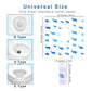 20 Pack Toilet Seat Covers Disposable, Extra Large Disposable Toilet Seat Covers For Adults, Individually Wrapped Potty Training