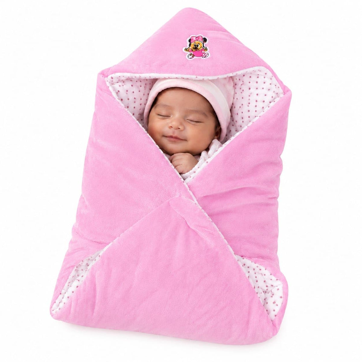 Preet Gehna Soft Newborn Sleeping Bag| Perfect Baby Gift Under 200 (Pink)