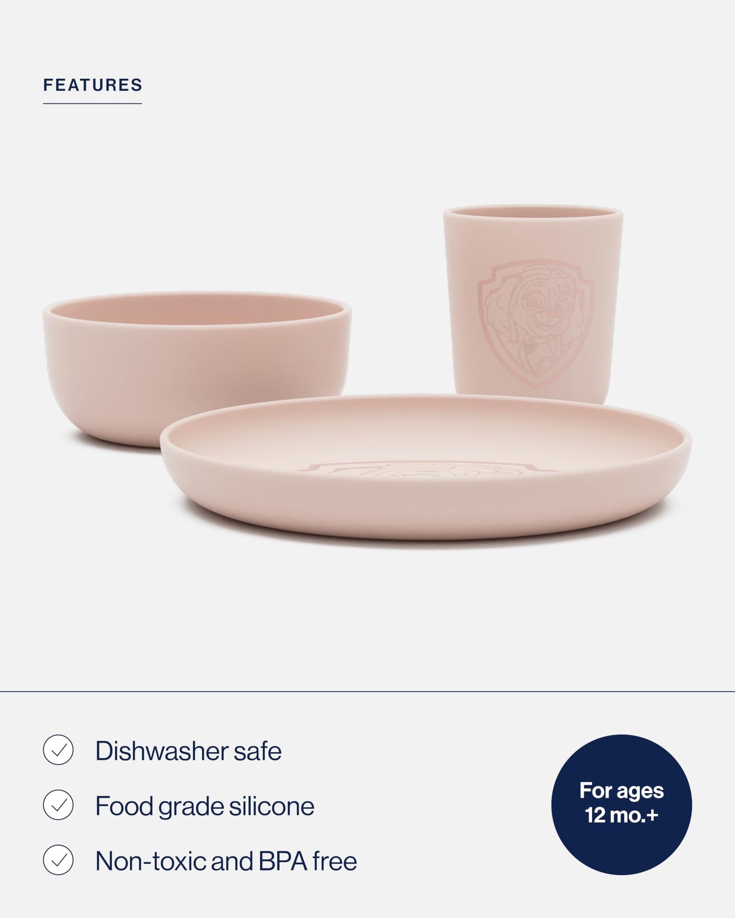 Lalo Paw Patrol Dinnerware Sets For Toddlers And Kids - Dishwasher Safe Tableware, Bpa Free, Kids Dishes - Includes Bowl, Plate