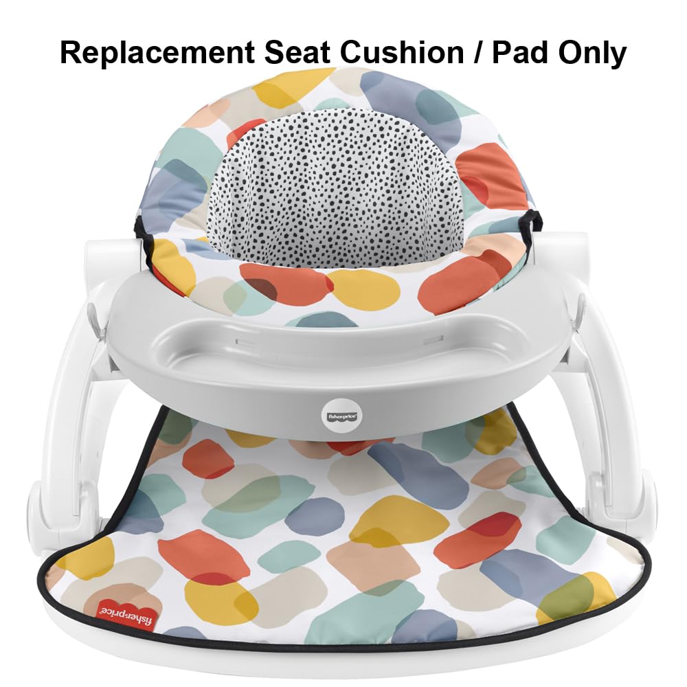 Replacement Part For Fisher-Price Deluxe Sit-Me-Up Floor Seat - Gkh29 - Replacement Seat Cushion - Pad
