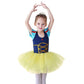 DYMCII Baby Girls Snow White Princess Ballet Dress Short Sleeve Leotards Skirted Tutu Halloween Christmas Party Fancy Costume 5-