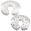Satin Nursing Pillow Cover Set 2 Pack Ultra Soft Silk Compatible With Boppy Pillow For Breastfeeding Pillow Protect For Baby Hai