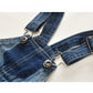 Cute Baby Boys Clothes Toddler Jeans Romper Set Wit H Blue Letters Printed Short Sleeve T-Shirt Blue 95