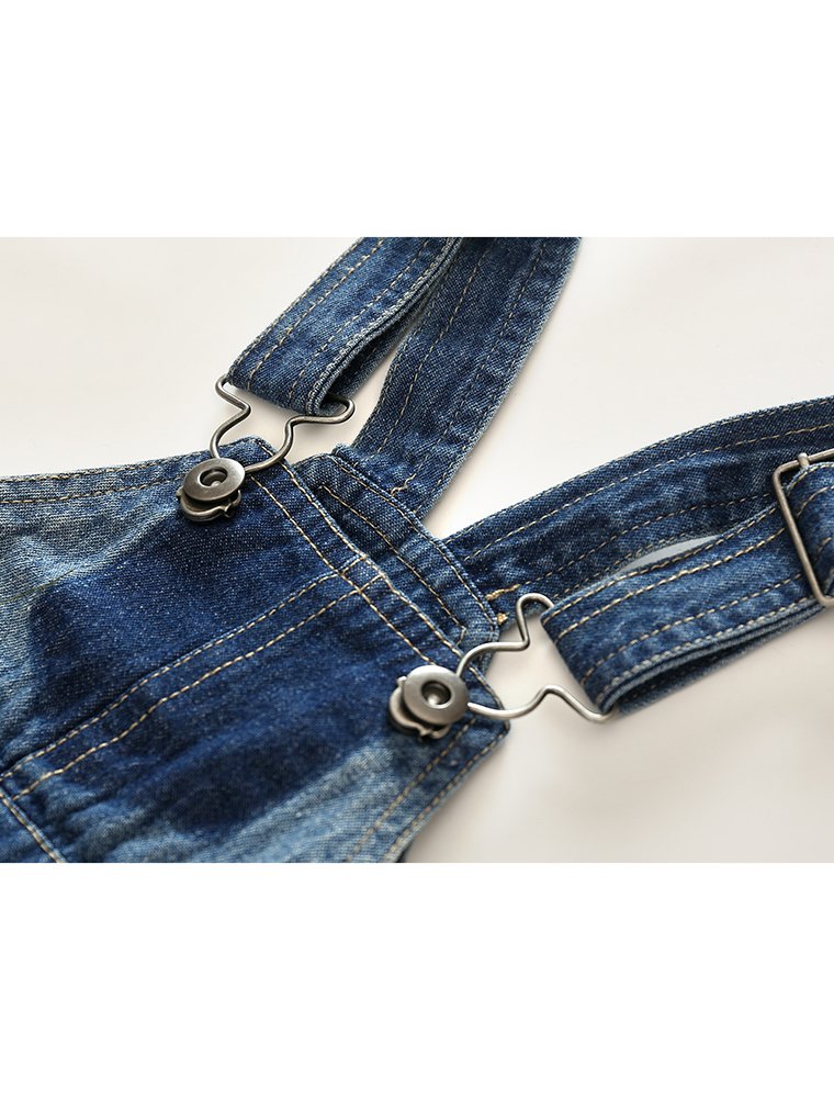 Cute Baby Boys Clothes Toddler Jeans Romper Set Wit H Blue Letters Printed Short Sleeve T-Shirt Blue 95
