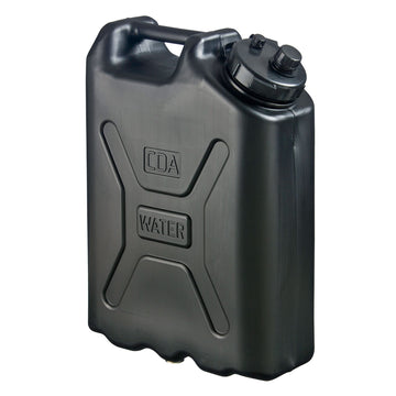 Scepter 5 Gallon 20 Liter Heavy Duty Military Style Hdpe Plastic Water Container For Camping, Off-Roading, Boating, And Emergenc