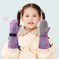 BAVST Winter Kids Waterproof Gloves for Boys Girls Snow Ski Toddler Baby Mittens Outdoor for Infant Teens 1-5T (Mermaid, S(12-24