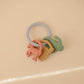 mushie Silicone Western Teething Ring Toy