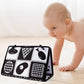 teytoy Tummy Time Mirror Infant Toys Newborn Toys 0-3 Months Brain Developmental Baby Mirror Tummy Time Toys Black and White Hig