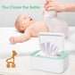 Baby Wipe Warmer And Baby Wet Wipes Dispenser: Wipes Warmer For Newborn Baby Evenly Overall Heated | Portable Wipe Warmer Large