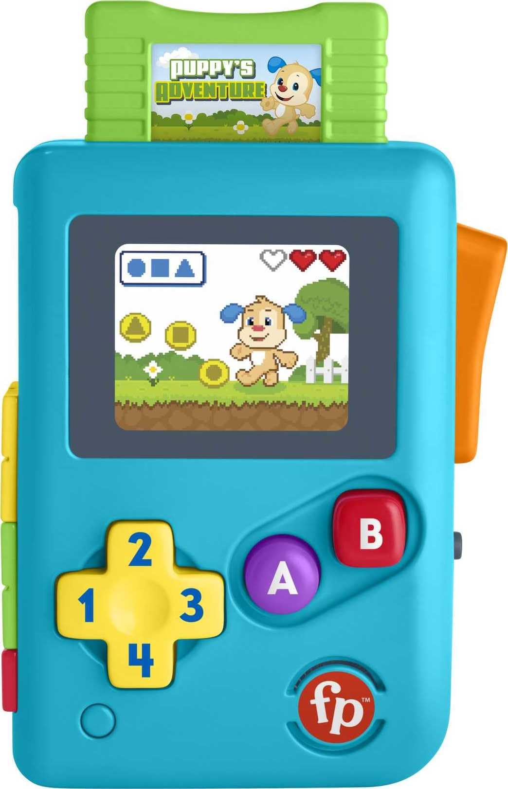 Fisher-Price Baby & Toddler Toy Laugh & Learn Lil Gamer Pretend Video Game with Lights & Music for Infants Ages 6+ Months