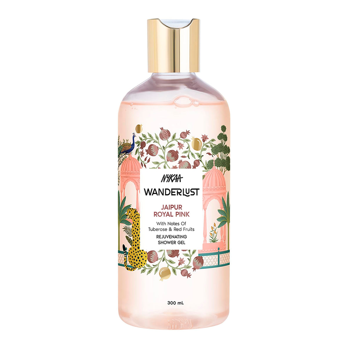 Nykaa Wanderlust Midnight In New York Hydrating Body Wash  Orchid & Musk Scented Body Cleanser With Niacinamide & Vit. E  250M
