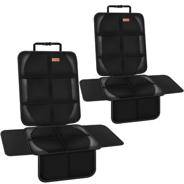 Spotmart Car Seat Protector Covers For Child Carseat Mat 600D Fabric Waterproof Non Slip Thickest Padding With Storage Pockets L