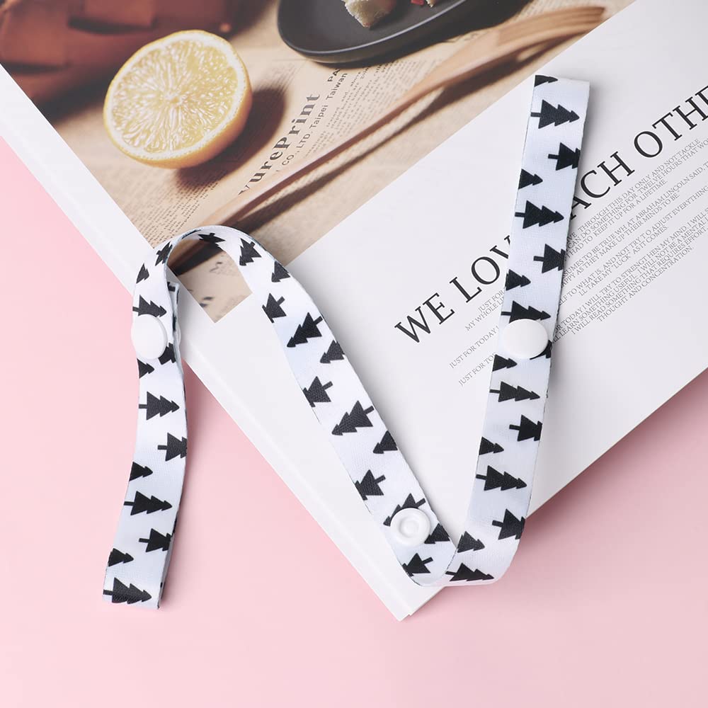 Yehveh 3 Pack Sippy Cup Strap Holder Stroller Universal Hanger Leash Organizer Anti-Throw Drop Toy Handle Snap On Chain For Todd