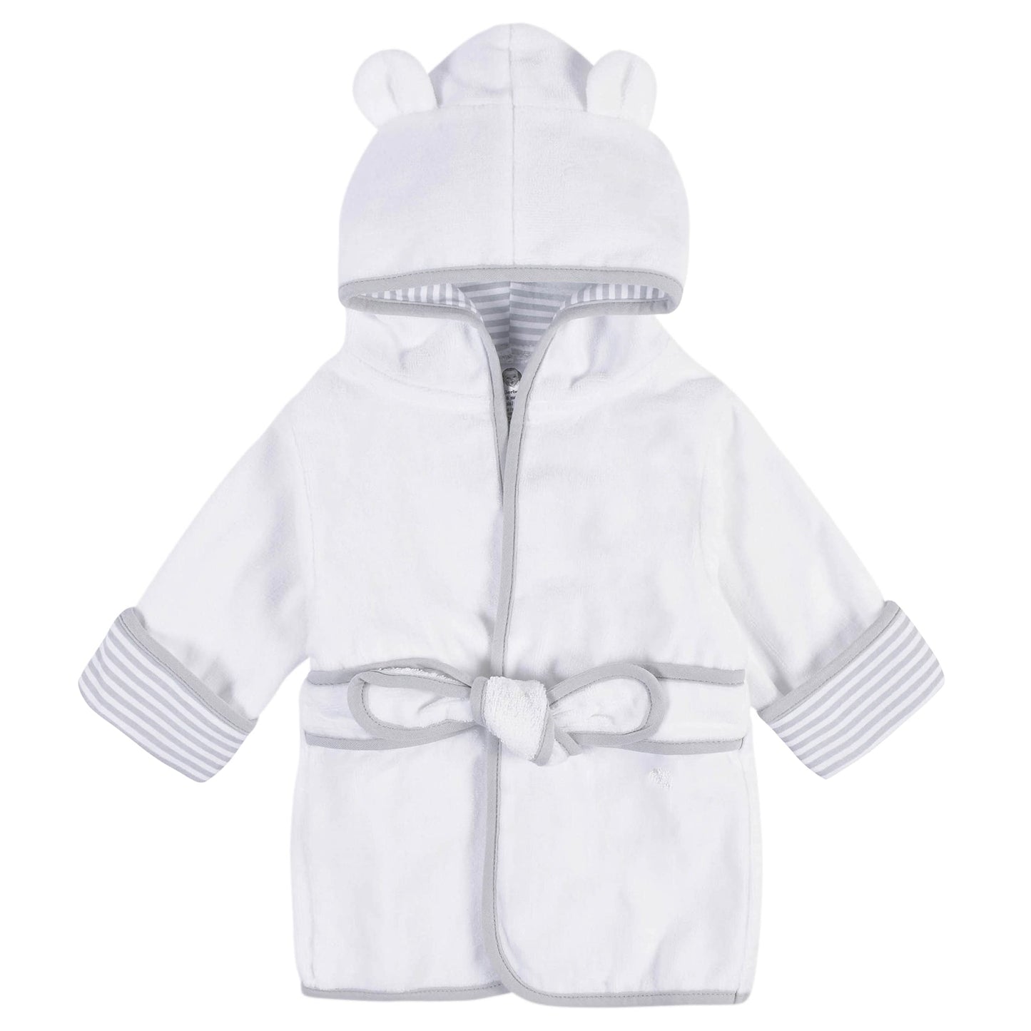 Gerber Baby 10-Piece Hooded Towel, Robe, & Washcloths Set, Bear, One Size