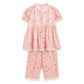 Cherry Crumble Girls Unicorn Print Top and Pyjama Regular Nightsuit (WsGnsuitZ5307_Peach_1824 Months)