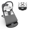 HOUSEHOLD WORLD Portable Baby Bouncer Seat for Babies 0-18 Months, 100% Cotton Fabrics, Adjustable Multi Position Baby Bouncer S