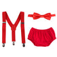 Baby Cupid Costume: Baby Boy Valentines Day Outfit First Valentine'S Day 1St Birthday Cake Smash Photoshoot Toddler Suspenders B