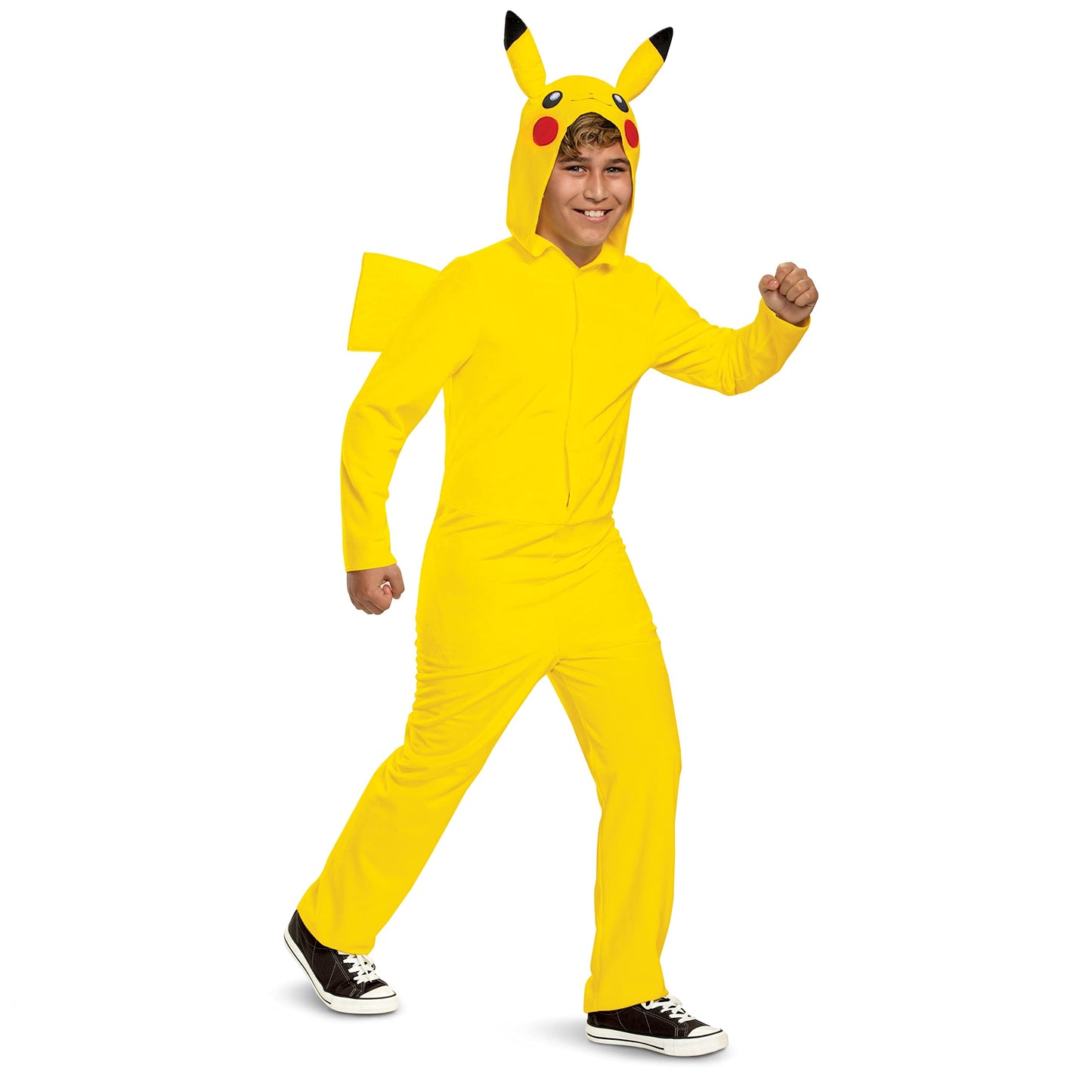 Pokemon Pikachu Child Costume Jumpsuit  X-Large (14-16)