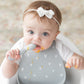Bumkins Baby Bowl, Silicone Feeding Set With Suction For Baby And Toddler, Includes 4 Spoons And Lid, First Feeding Set, Trainin