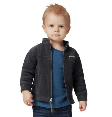 Columbiababy Steens Mt Ii Fleece, Charcoal Heather, 3/6
