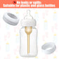 4Pcs Bottle Nipple Collars Rings, Compatible With Dr. Brown 'S Wide Plastic & Glass Bottles Bottles 5Oz & 9Oz No Leak Or Spills