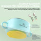 Suction Bowls For Baby, 316 Stainless Steel Marine Grade Toddler Suction Bowls - Non-Slip Silicone Mat, Stainless Steel Fork & S