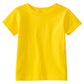 Rabbit Skins Infant Comfort Ribbed Crewneck Jersey T-Shirt, Yellow, 6 Months