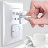 60 Pack Outlet Covers Baby Proofing With Pull Handle- Plug Covers Baby Proofing- White Baby Proof Outlet Covers 3 Prong Child Pr