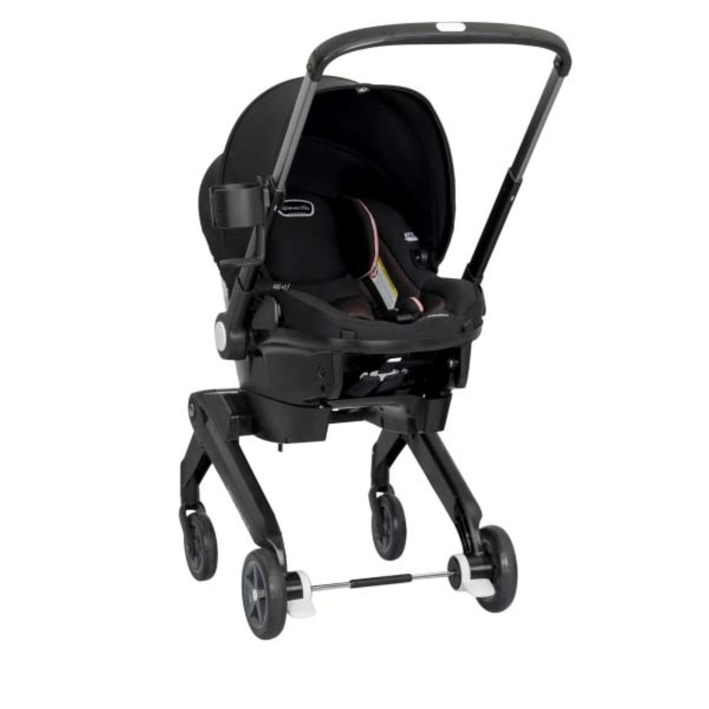 Evenflo Shyft DualRide Infant Car Seat and Stroller Combo (Ayer Pink)