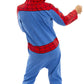 Avengers Spider-Man Toddler Boys Zip Up Cosplay Coverall 4T