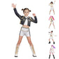 Demon Costume Cute Trendy Clothes Anime Cosplay for Girls - 2025 Pop Singer Party Performance Halloween Outfits Birthday Gift(Bl