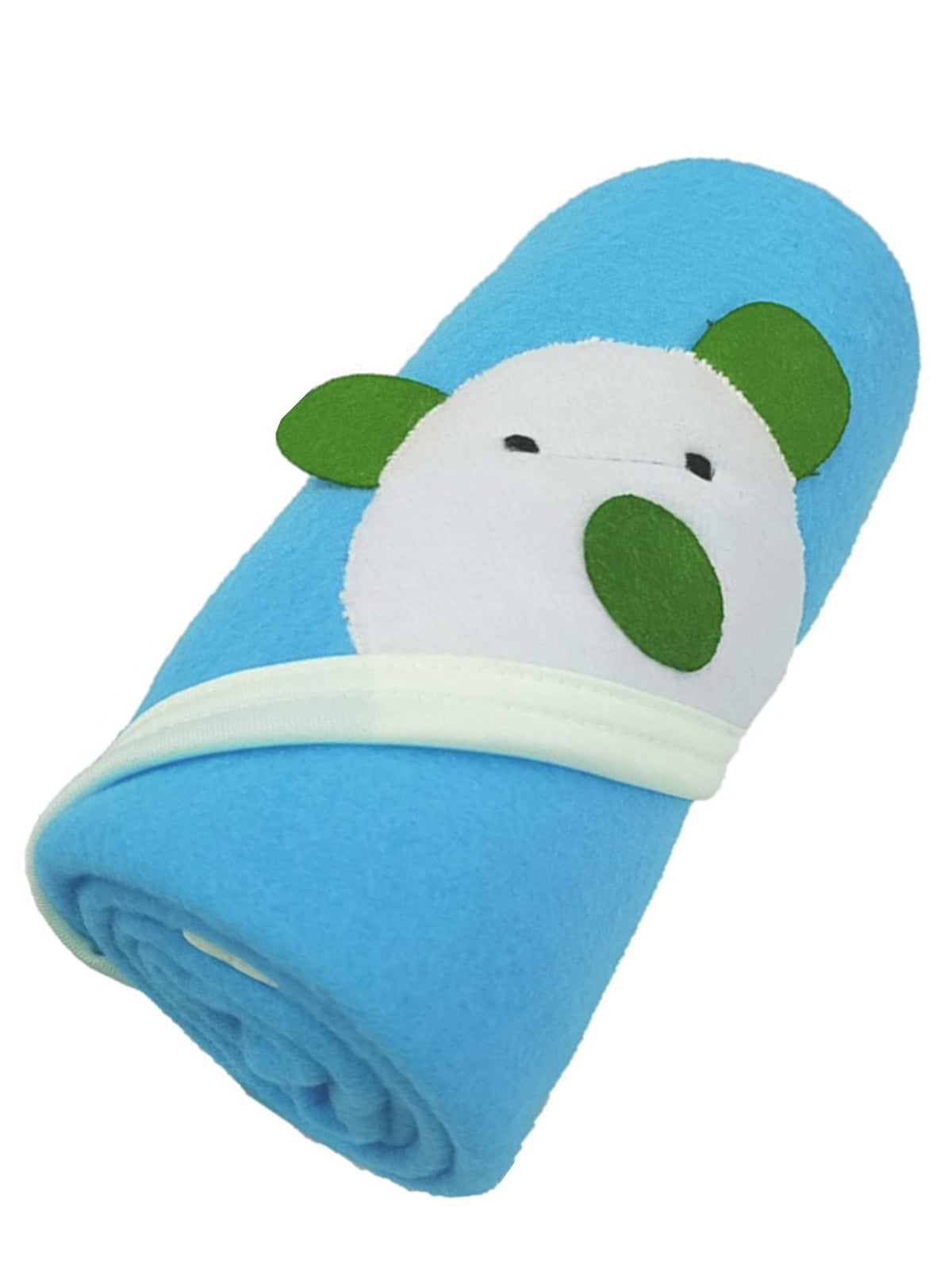 NAMAN Baby Blankets New Born Combo of All Season Hooded Wrappers Cum Towel for Baby Boys and Baby Girls NM4200BLUE