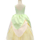 Axaxa Princess Tiana Costume For Girls Princess Tiana Dress Princess And The Frog Costume Birthday Halloween Fancy Party Dress 2