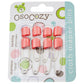 OsoCozy Diaper Pins - {Red} - Sturdy, Stainless Steel Diaper Pins with Safe Locking Closures - Use for Special Events, Crafts or