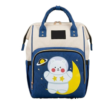 Duggu Kids Diaper Backpack for Mothers for Travel with Large Storage Capacity, Waterproof Fabric, Multiple Pockets, Insulated Bo