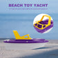 Toddmomy Floating Bath Boat 11 - Plastic Toddler Tub Toy with Non-Scratch Color Learning Fun Bath Time Toy for Kids Toddlers Bab