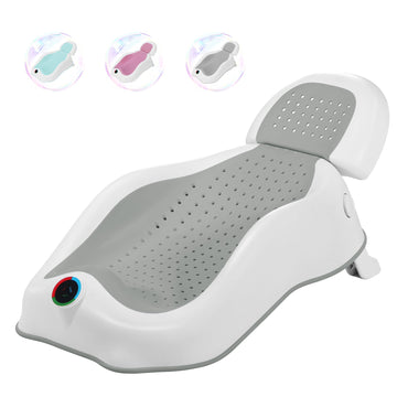 Baby Bath Support Newborn Bathtub With Thermometer,Foldable Baby Tubs For Newborns Baby Bathtub,Soft Sink Baby Bath Tub For Newb
