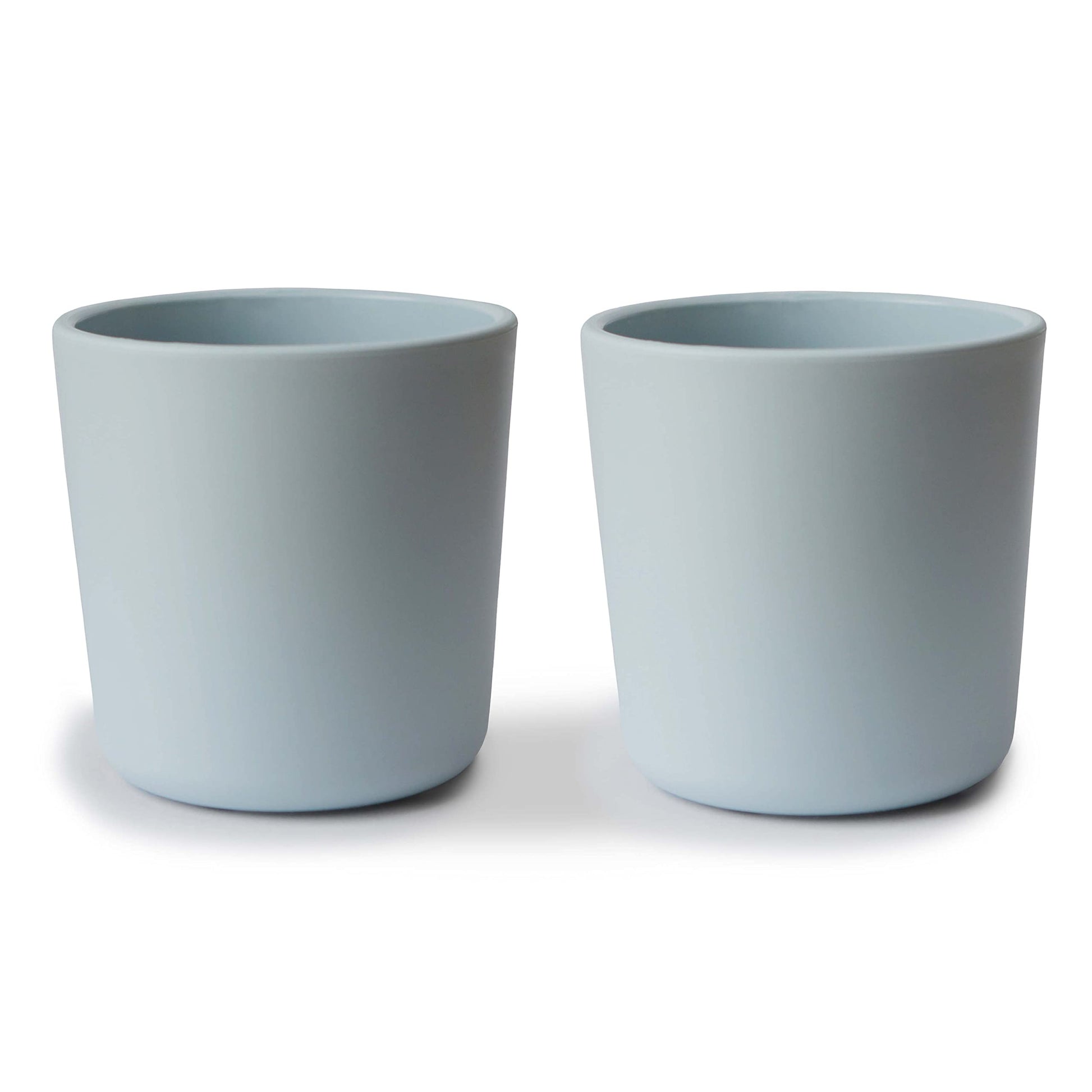 Mushie Dinnerware Cups For Kids | Made In Denmark, Set Of 2 (Powder Blue)