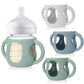 Juome Silicone Sleeves With Handles For Avent Natural Glass Baby Bottle - 3 Pack Anti Breakage Baby Bottles Holder, Compatible W