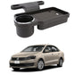 Oshotto (FT04) Foldable Car Auto Headrest Rear Back Seat Table Drink Food Cup Tray Holder Compatible with Volkswagen Vento  Bl