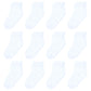 Hyzgb Kids Socks With Grippers 5-6-7 Years Old 12 Pairs Cotton Crew Non Slip Grips Socks 5T-6T-7T For Unisex Little Boys Girls T