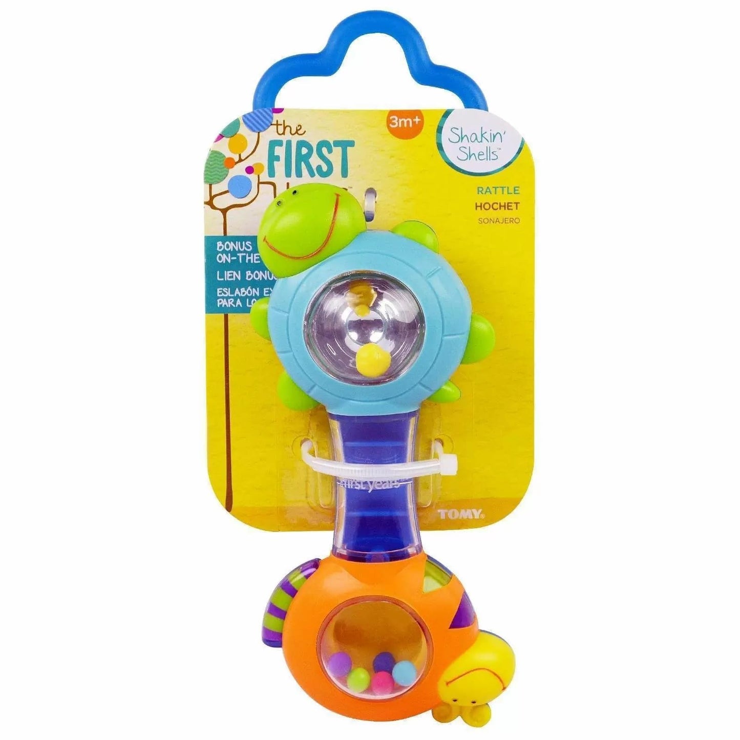 The First Years LC23098 Shakin Rattle with Shell (1 Piece)