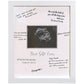 Hamuiers Sonogram Signature Frame Guest Book, Ultrasound Picture Keepsake Frame, Baby Shower Guest Book Alternatives, Gift For E