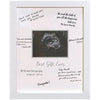 Hamuiers Sonogram Signature Frame Guest Book, Ultrasound Picture Keepsake Frame, Baby Shower Guest Book Alternatives, Gift For E