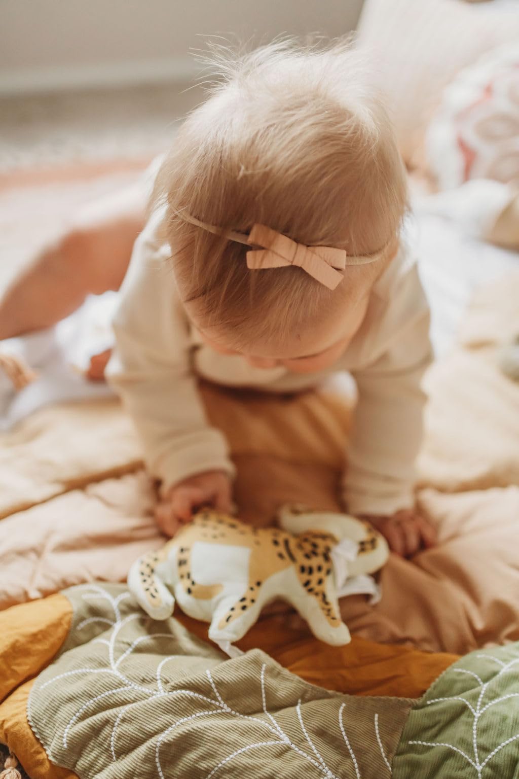 Crane Baby Activity Mat, Interactive Infant And Baby Playmat For Boys And Girls, Desert Sunset, 36    X 36