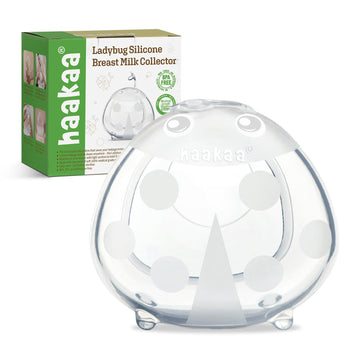 Haakaa Ladybug Milk Collector Breast Milk Saver Breast Shell For Breastfeeding, Collect Breastmilk Leaks, Skin-Friendly And Easy